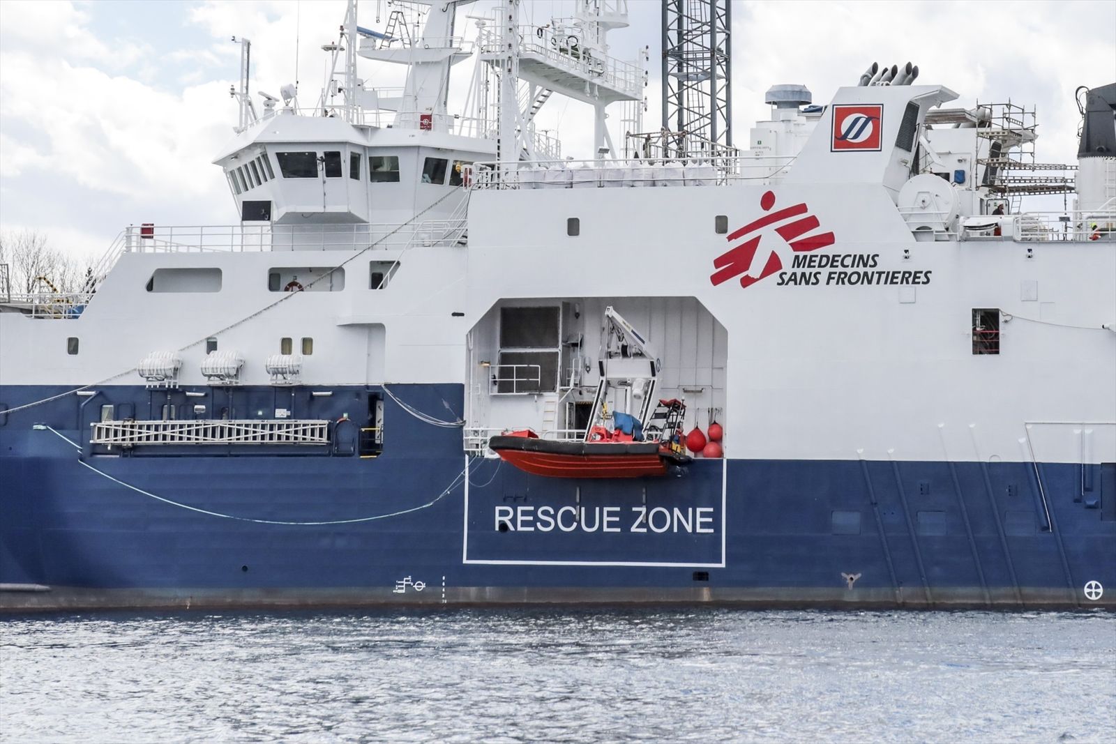 Barco de rescate 'Geo Barents'