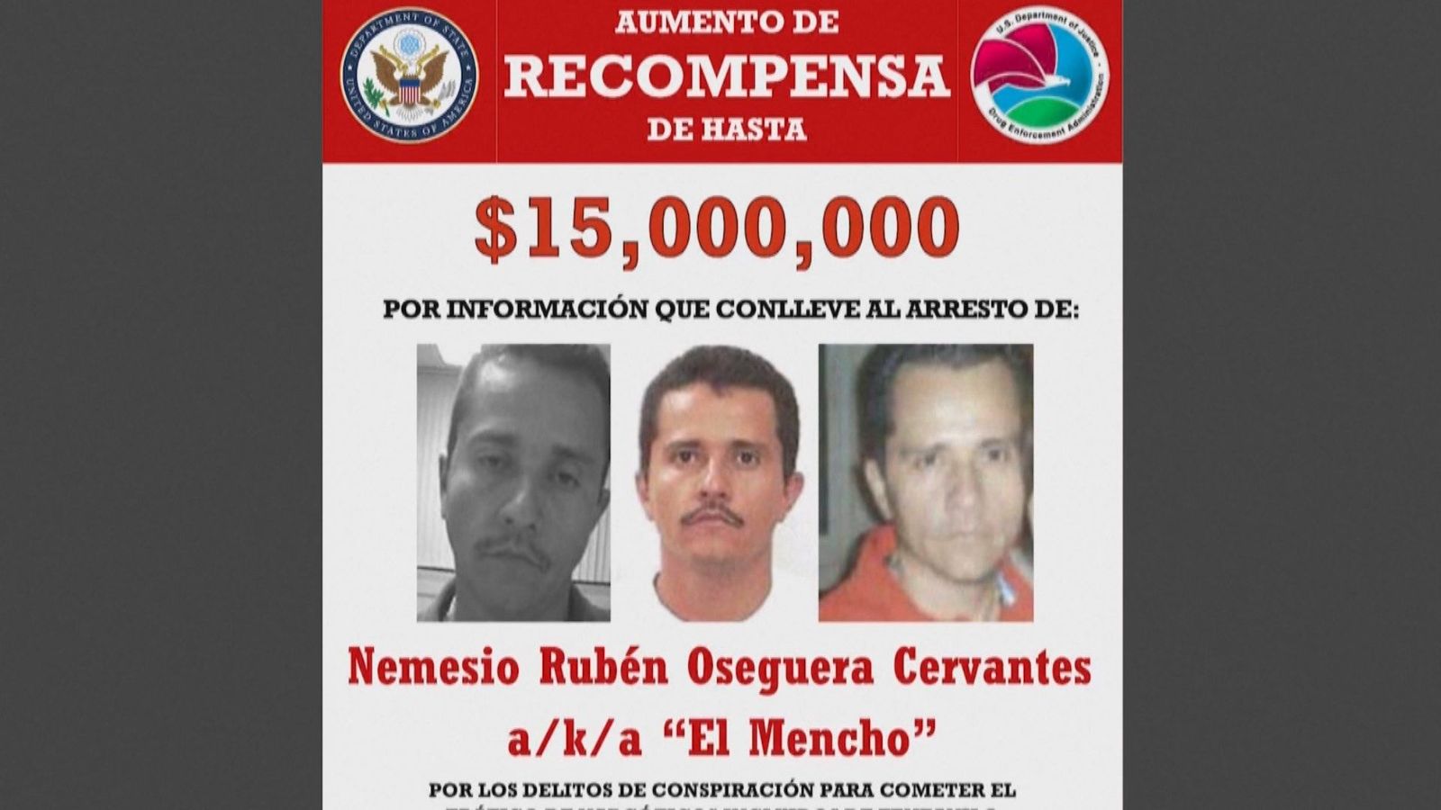 Abatido en México 'El Mencho', líder del Cartel de Jalisco y el narco más buscado del mundo