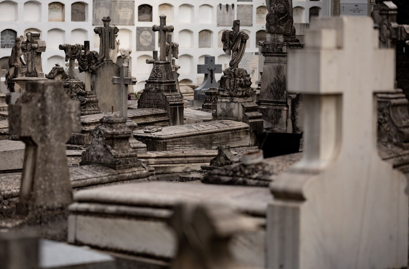 Visitas a los cementerios en el Día de Todos los Santos