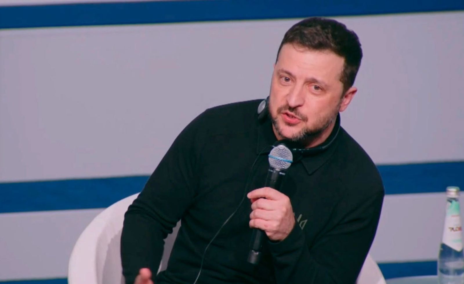 El presidente de Ucrania, Volodomir Zelenski