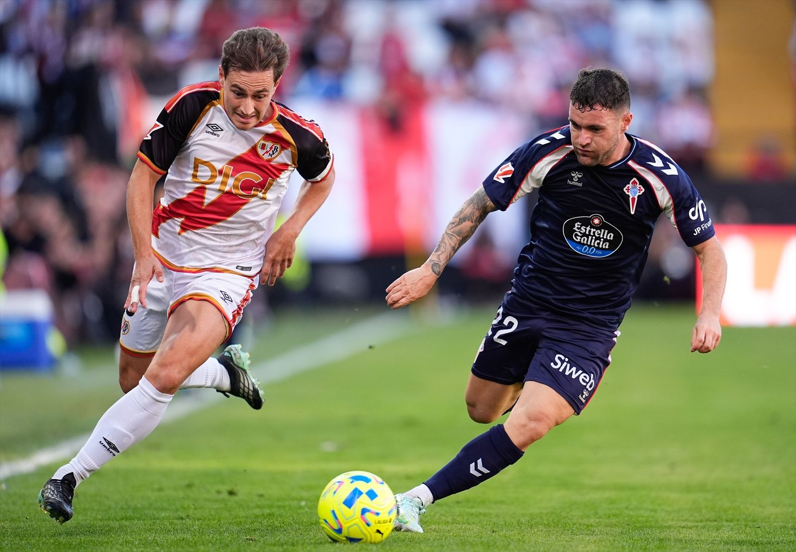 Imagen del partido Rayo- Celta