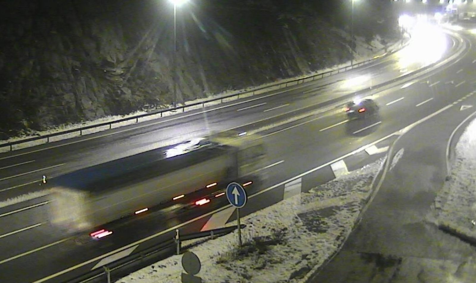 Reabierta la A-2 entre Guadalajara y Soria tras un corte de 45 kilómetros por la nieve