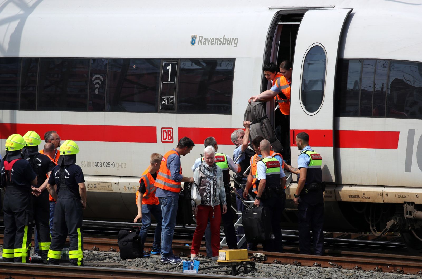 Muere un niño en la estación de tren de Frankfurt