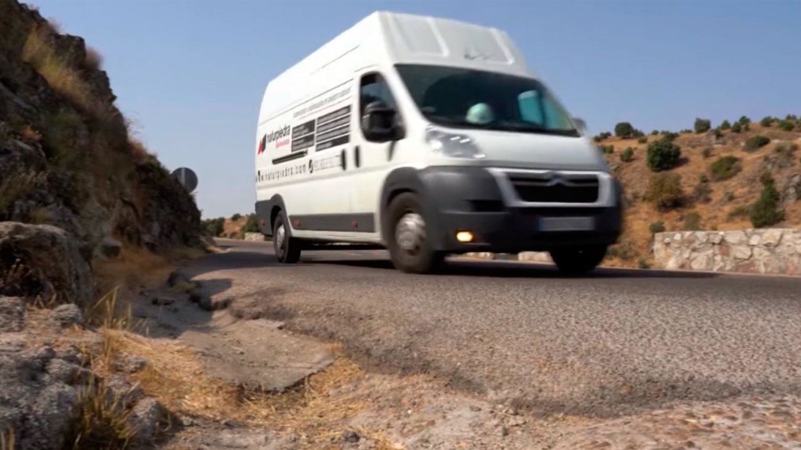 Las carreteras españolas están en el peor momento desde 1985