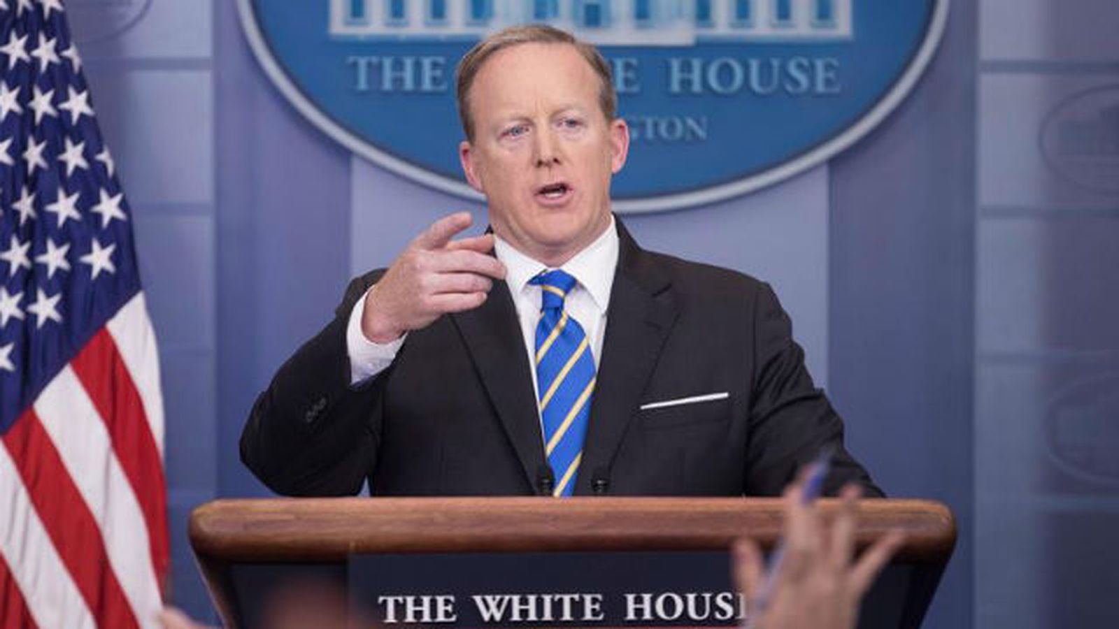 Sean Spicer, Secretario de prensa de la Casa Blanca