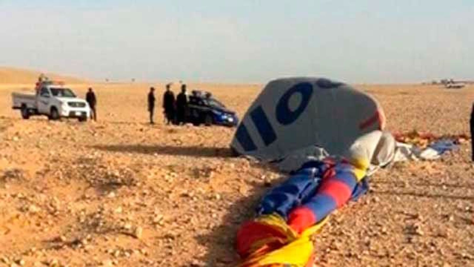 Una turista sudafricana muere y12 resultan heridos en un accidente de globo en Luxor