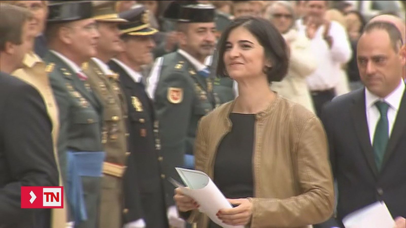 La Guardia Civil premio a la periodista de Telemadrid Olga Esteban