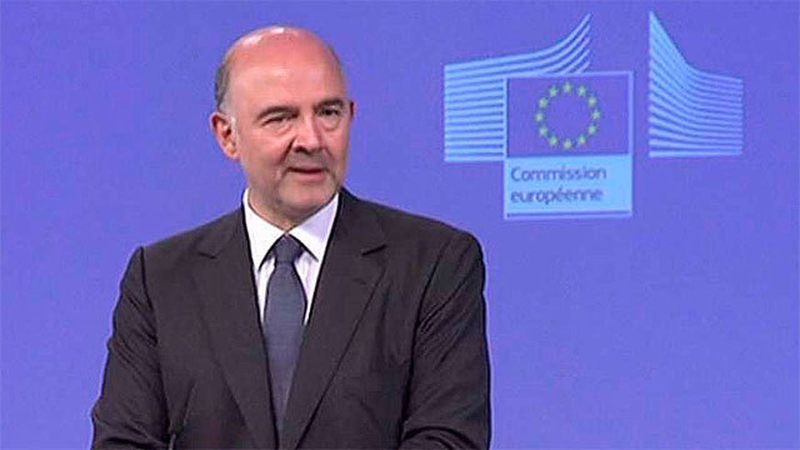 El comisario europeo de Asuntos Económicos y Financieros, Pierre Moscovici