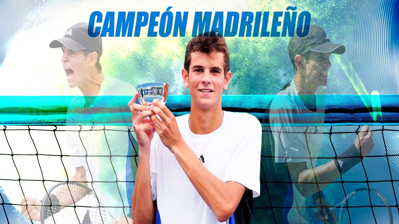 Jódar, el 'nuevo Rafa' del tenis español, en Telemadrid