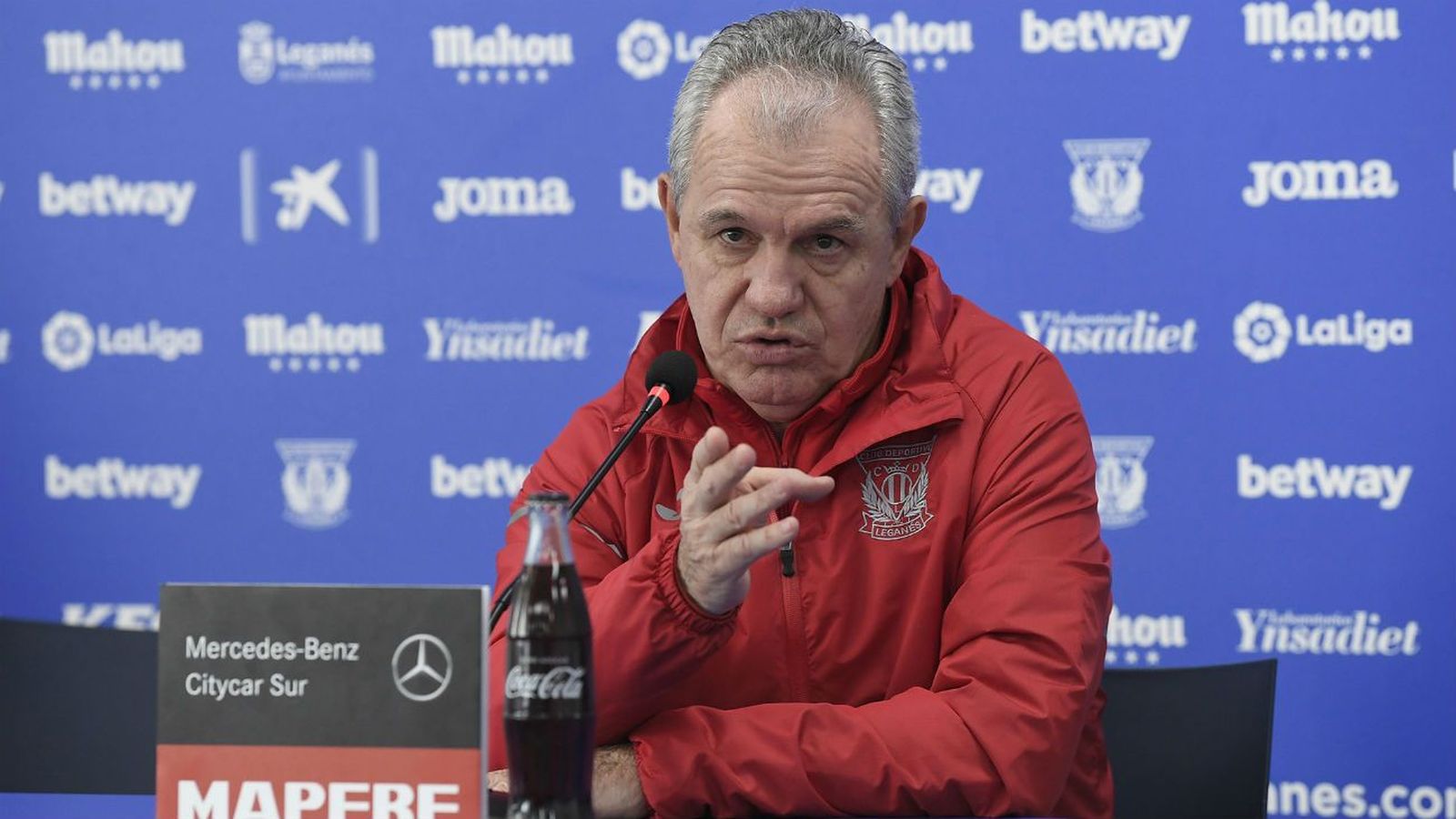 Aguirre: "Espero ante el Valladolid un Leganés competitivo"