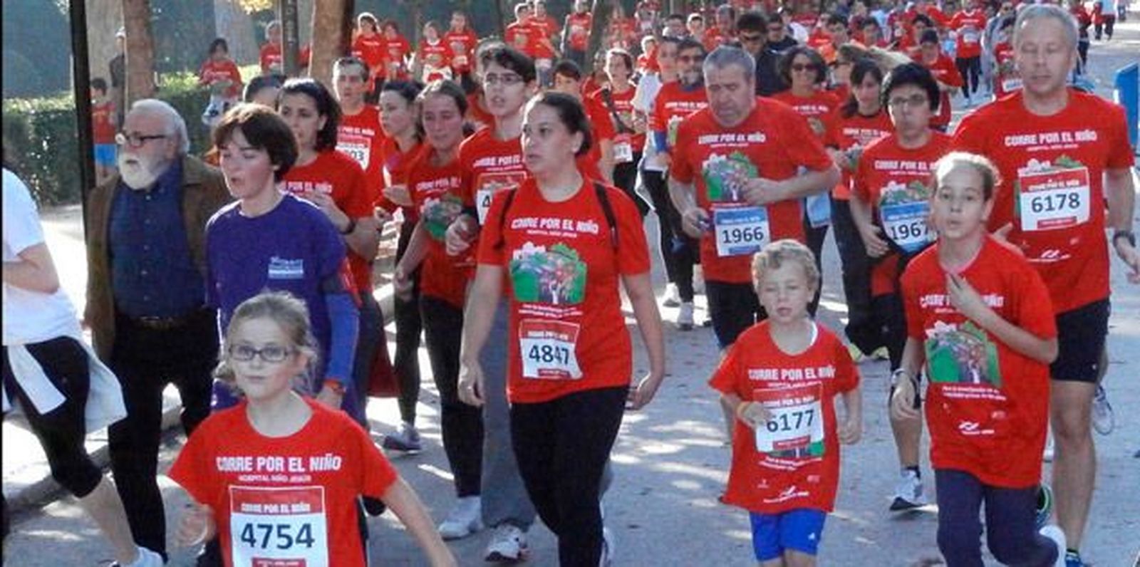 Una carrera por la salud de los niños