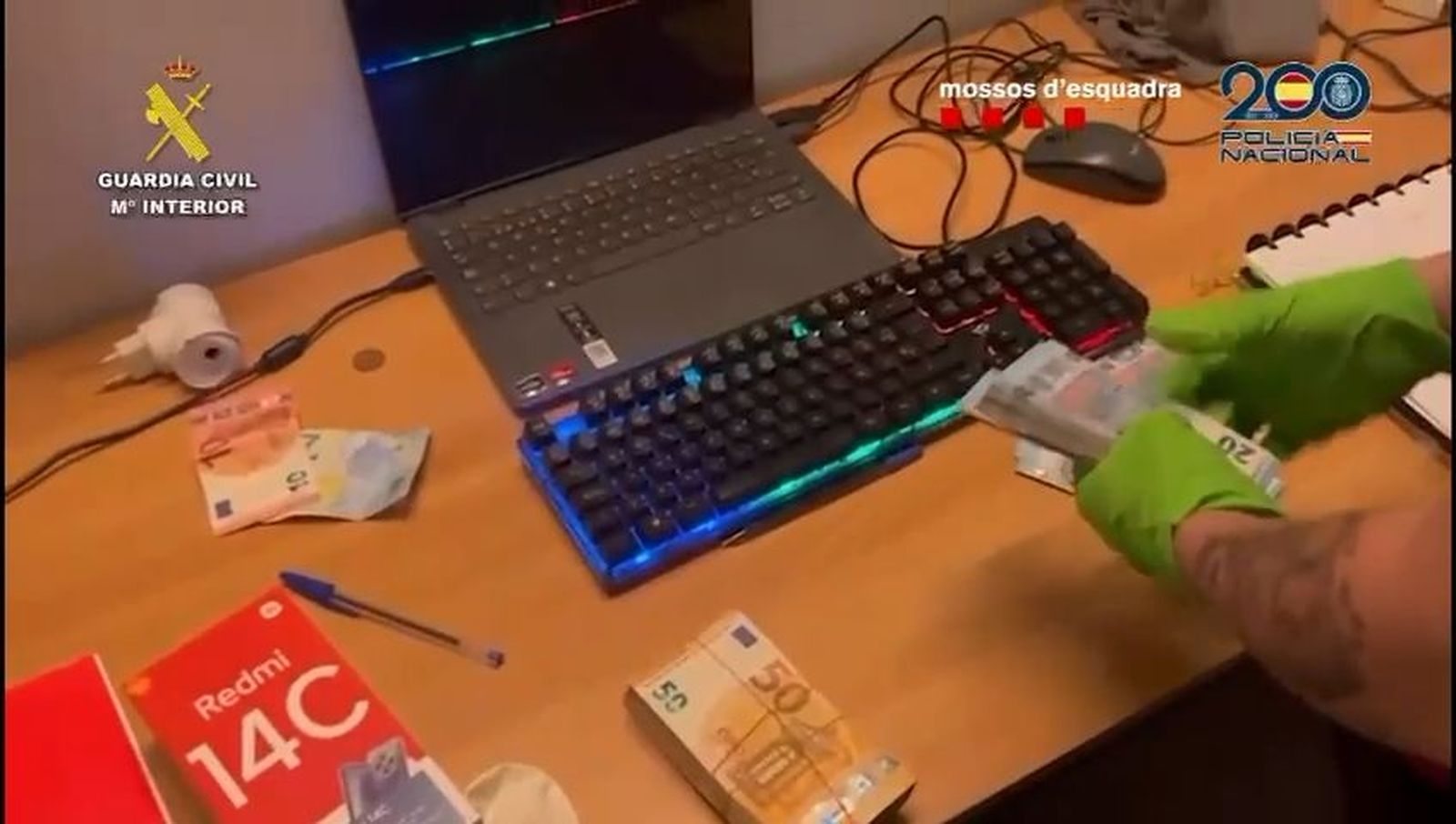 Desmantelada una red criminal de call centers que estafó 10 millones de euros a cientos de víctimas en toda España