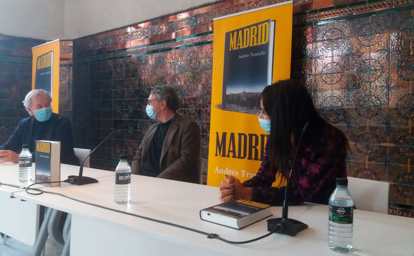 El escritor Andrés Trapiello durante la presentación de su libro