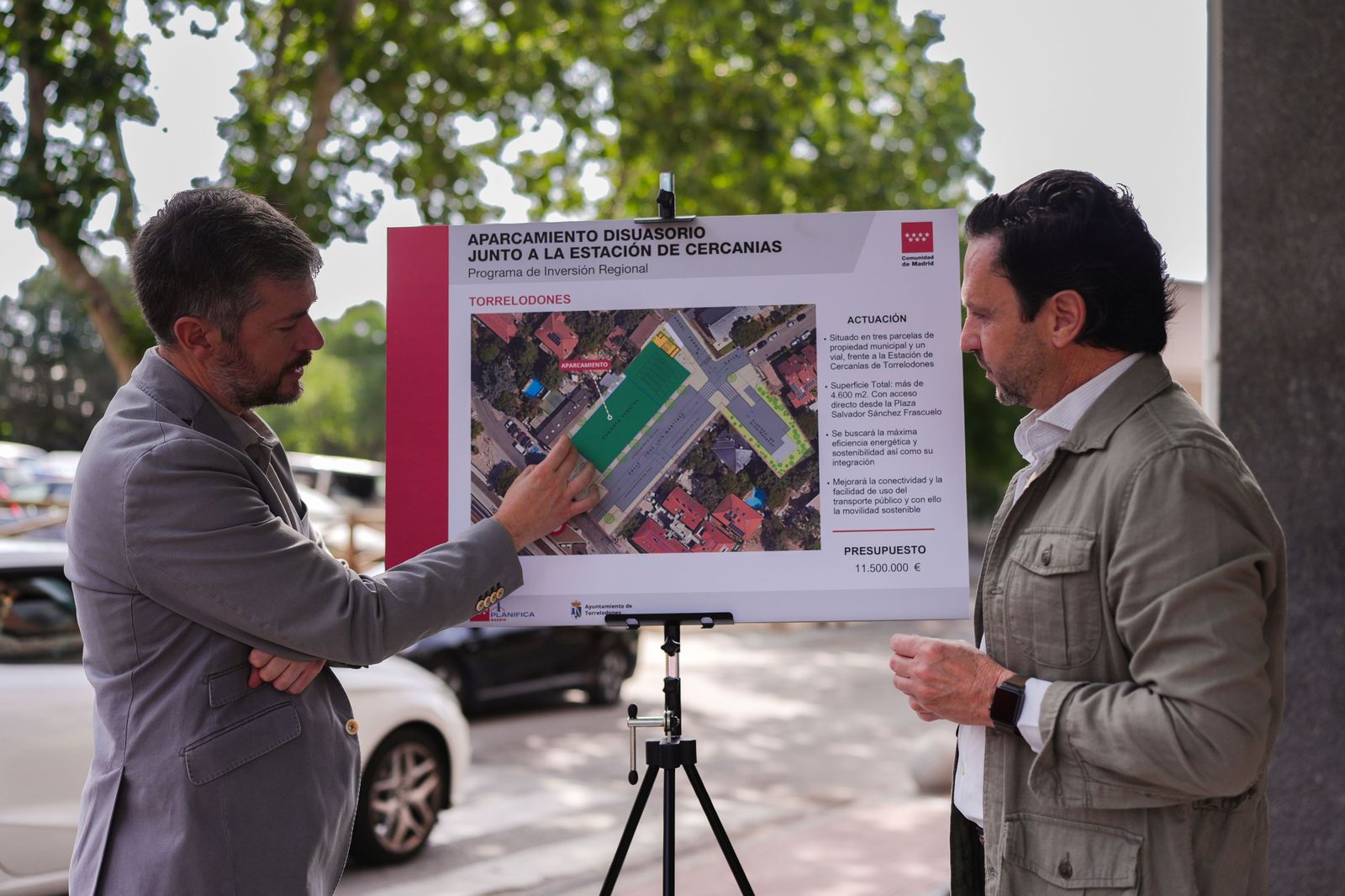 Torrelodones tendrá un aparcamiento disuasorio cerca de la estación de Cercanías
