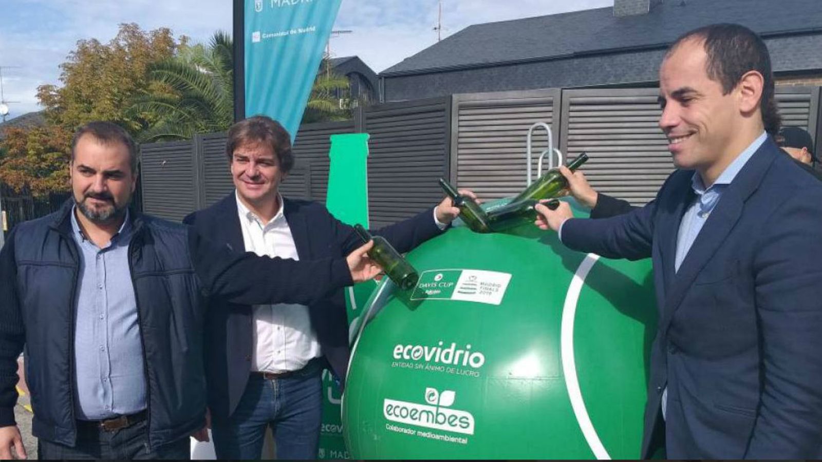 Fuenlabrada, con Ecovidrio y la Copa Davis