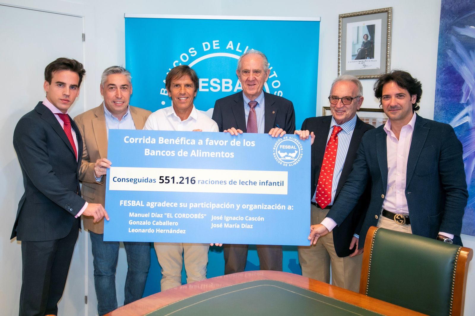 Recaudadas 551.000 raciones de leche infantil