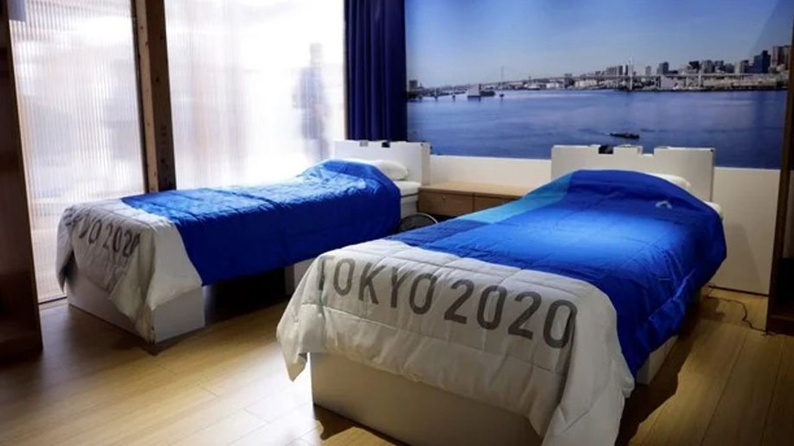 Cama anti sexo en la Villa Olímpica