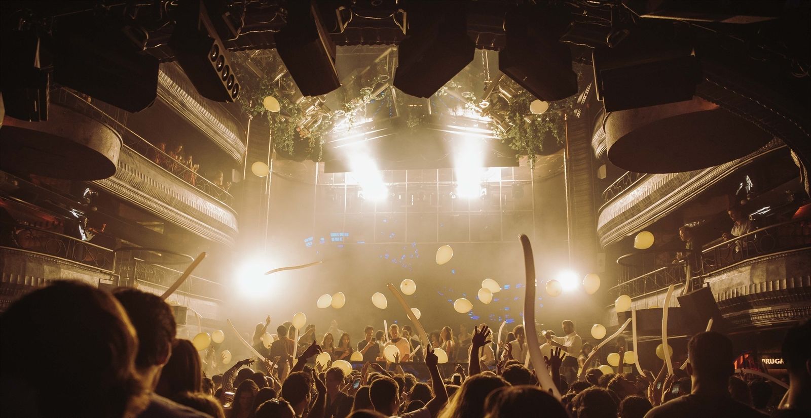 Imagen de una discoteca madrileña