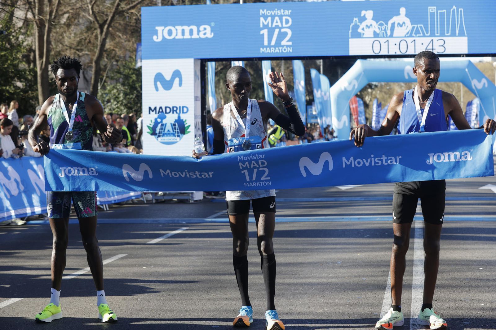 Ganadores Media Maratón