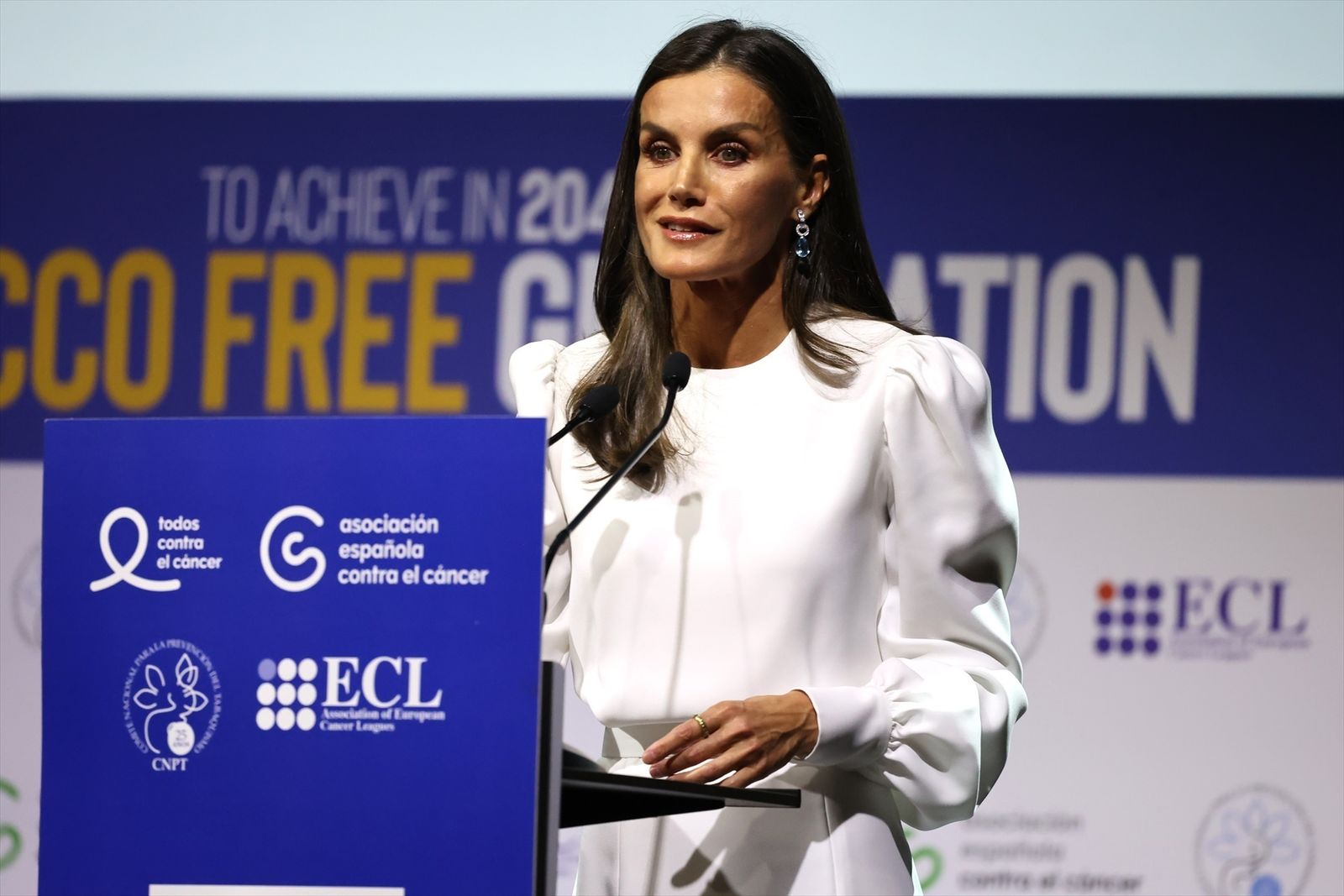 Letizia habla sobre el tabaco