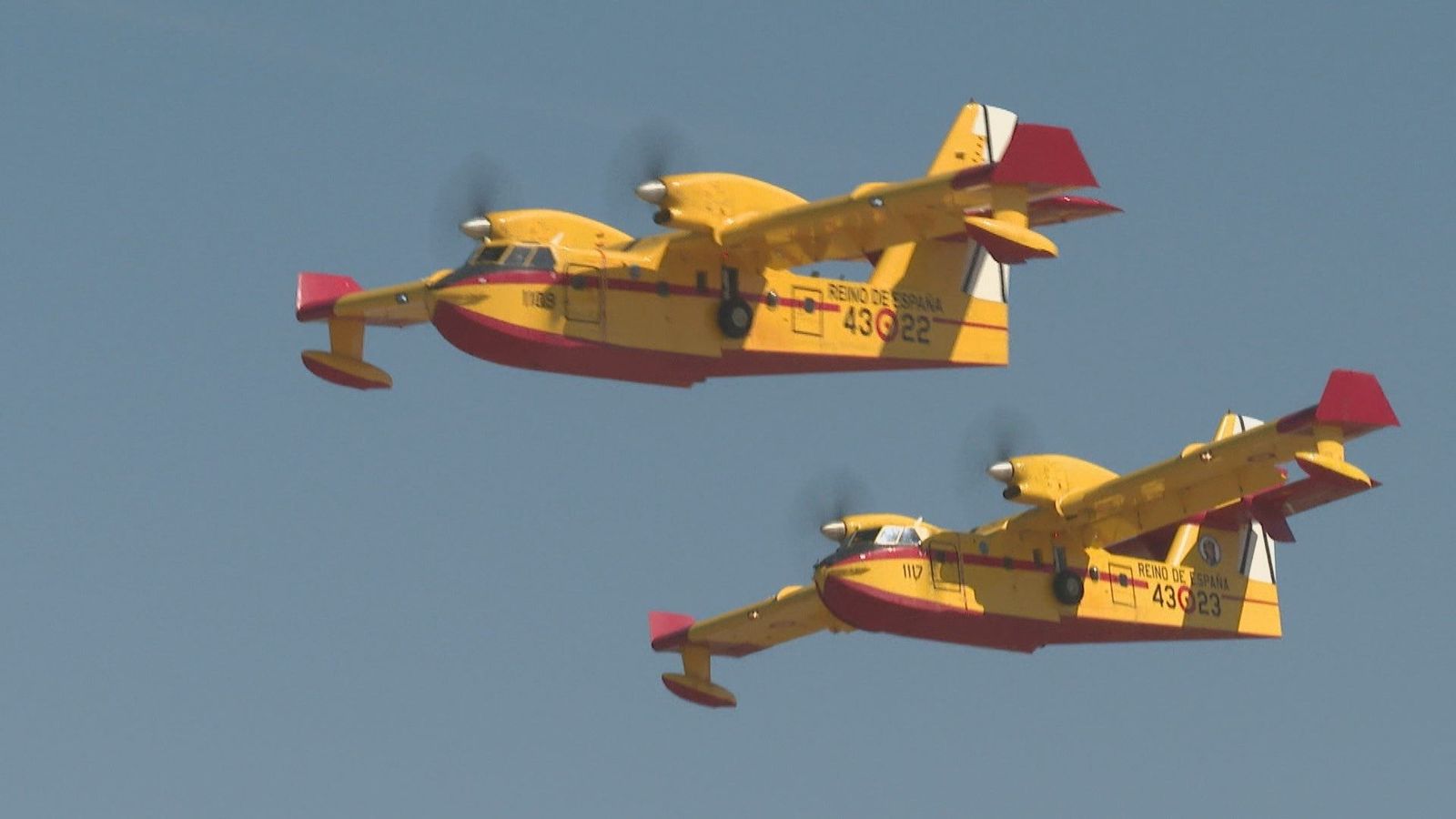 El Gobierno solo tiene operativos siete de los diez hidroaviones anfibios del Estado
