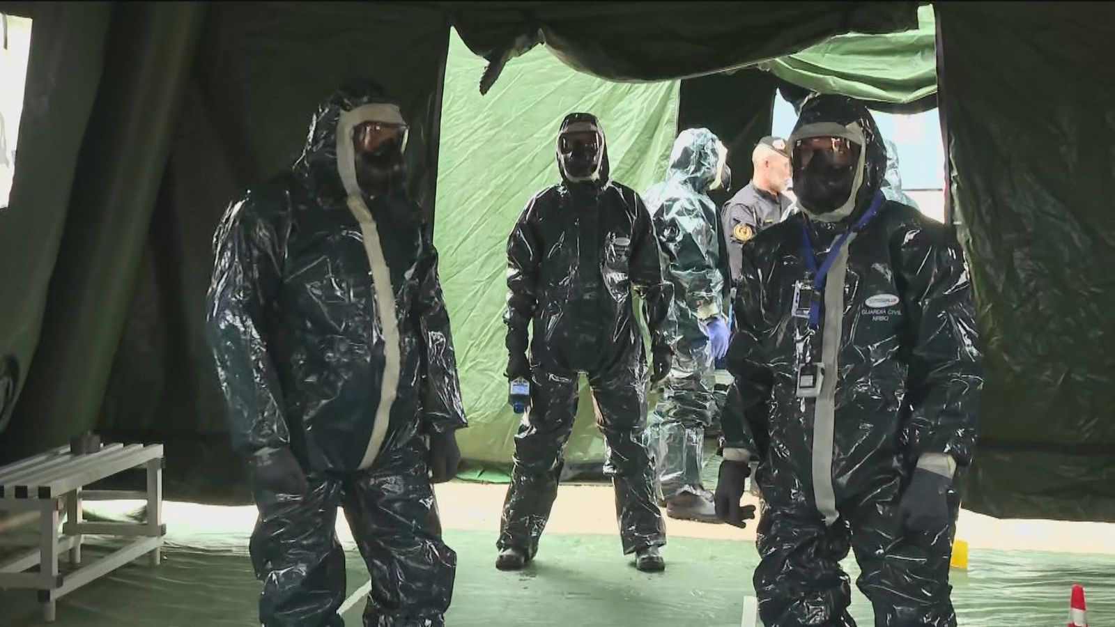 Protección Civil y el servicio 112 realizan un simulacro de accidente nuclear en Rivas