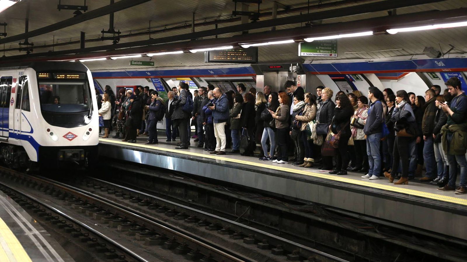 Paros en el metro de Madrid para el viernes 24 de mayo