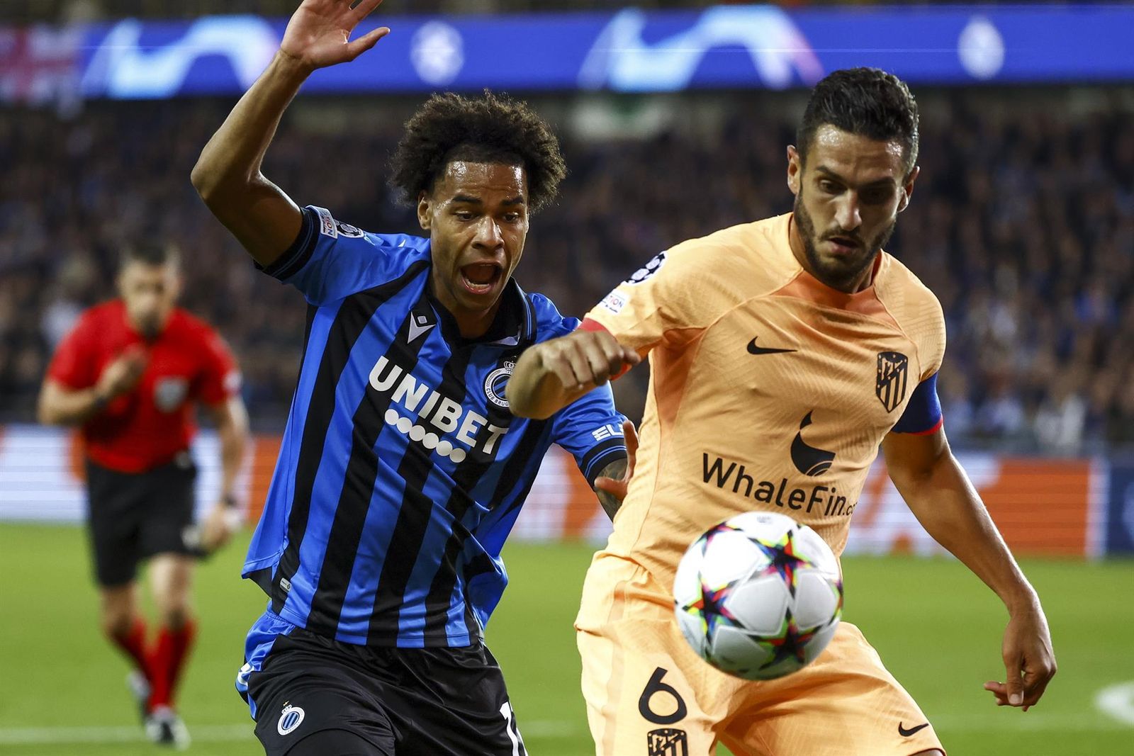 Koke ante el Brujas