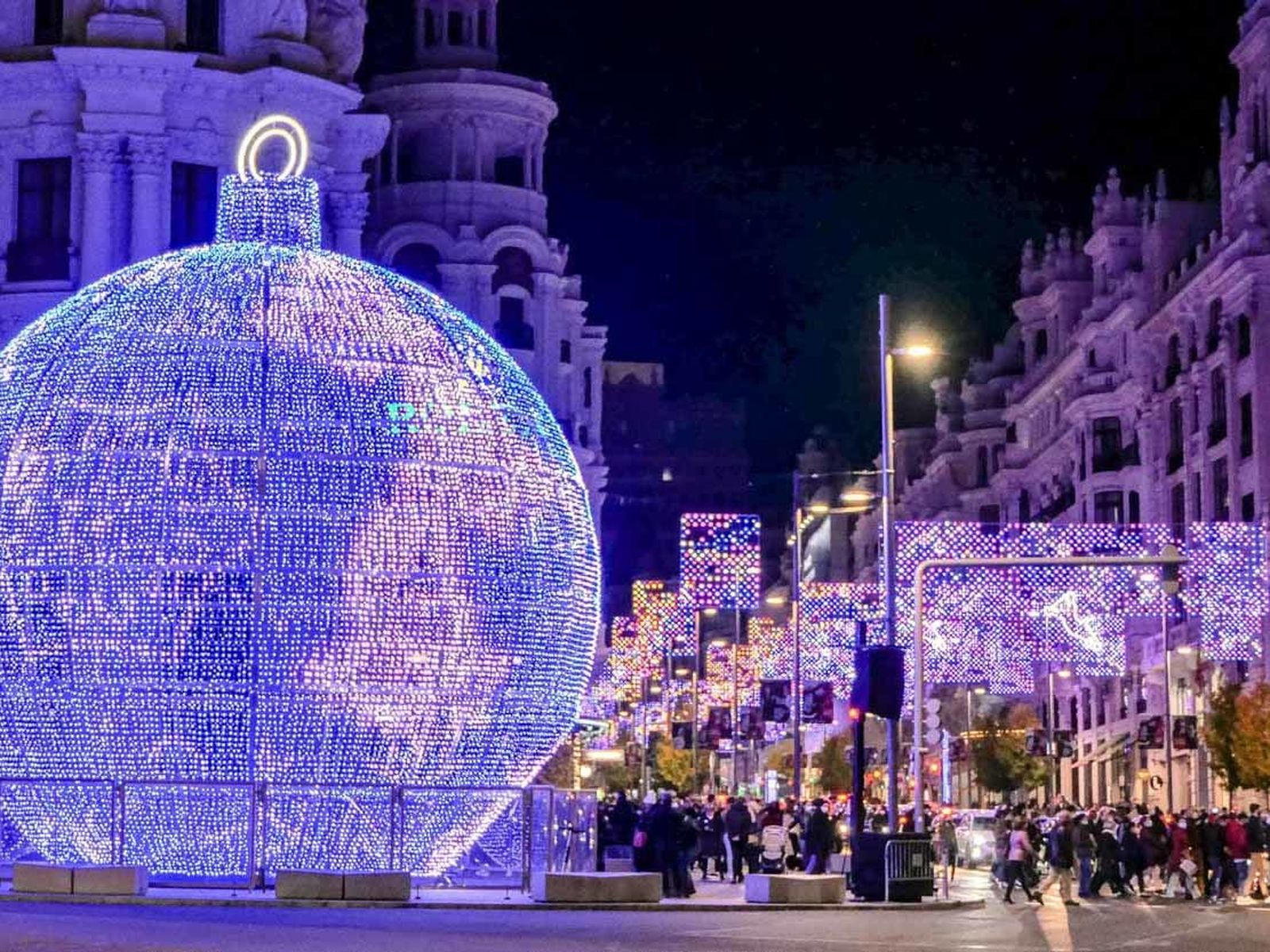 Luces de Navidad de Madrid