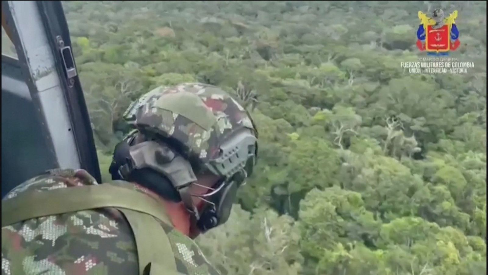 19 días buscando a cuatro niños en la selva colombiana