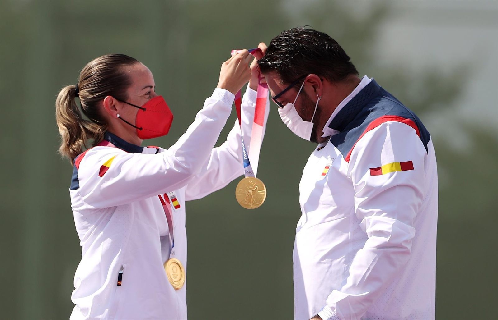 Fátima Gálvez y Alberto Fernández
