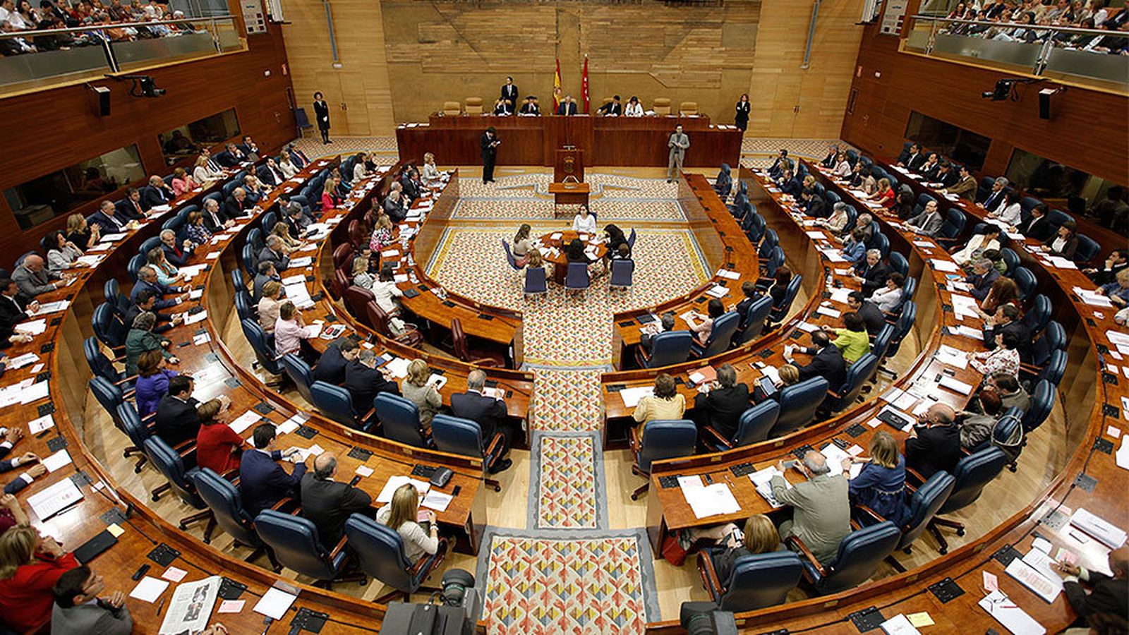 La Asamblea de Madrid, el parlamento más transparente de España