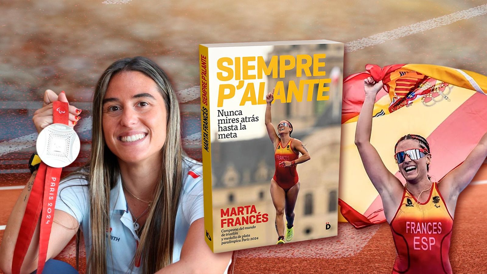 Marta Francés, deportista paralímpica, "siempre p'alante"