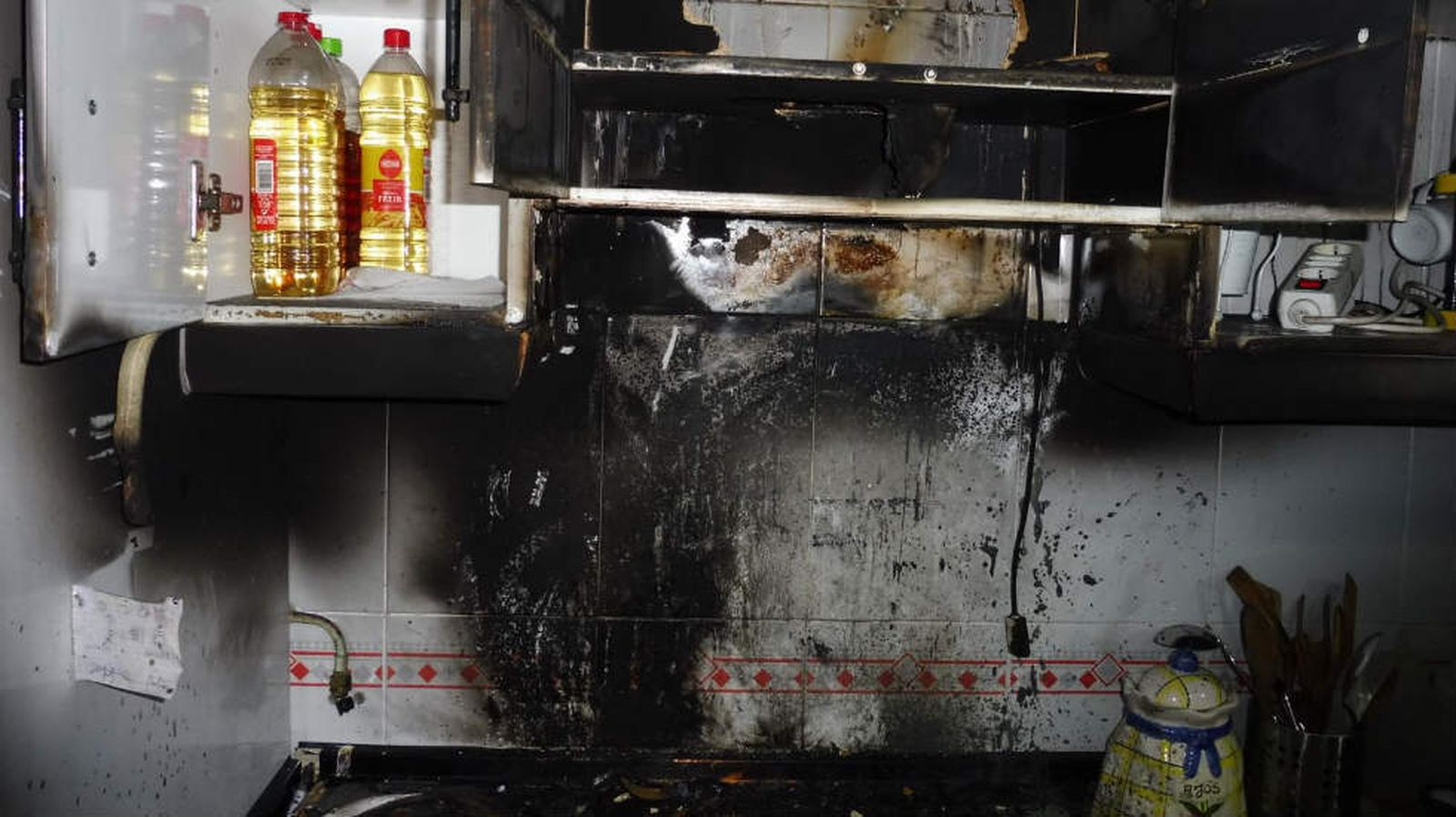 Incendio en la vivienda