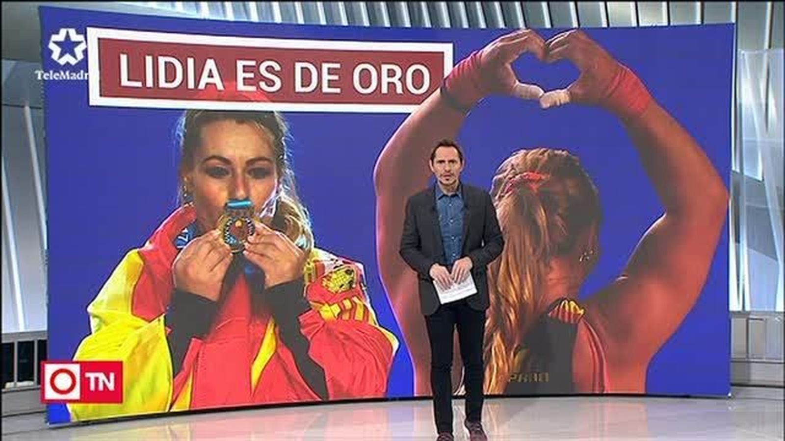 Lidia Valentín, campeona del mundo