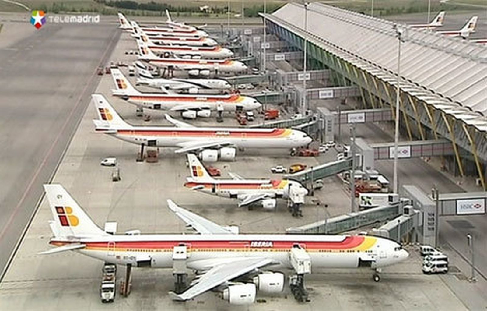 Slots en el aeropuerto de Barajas