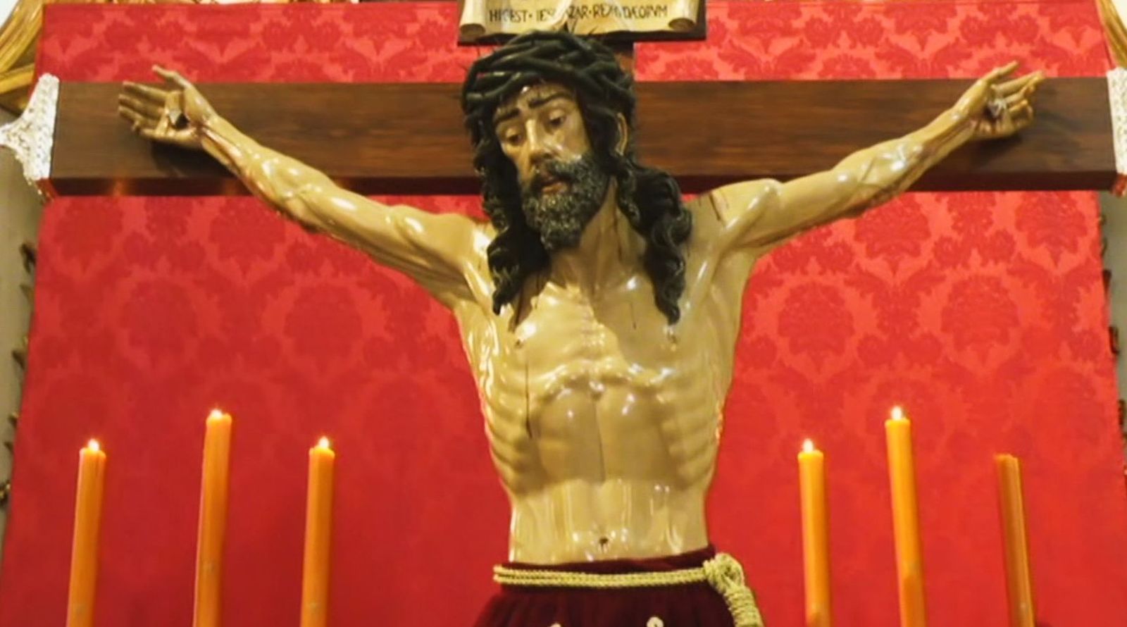 El Cristo de los Alabarderos se podrá visitar en la Catedral de las Fuerzas Armadas en Semana Santa