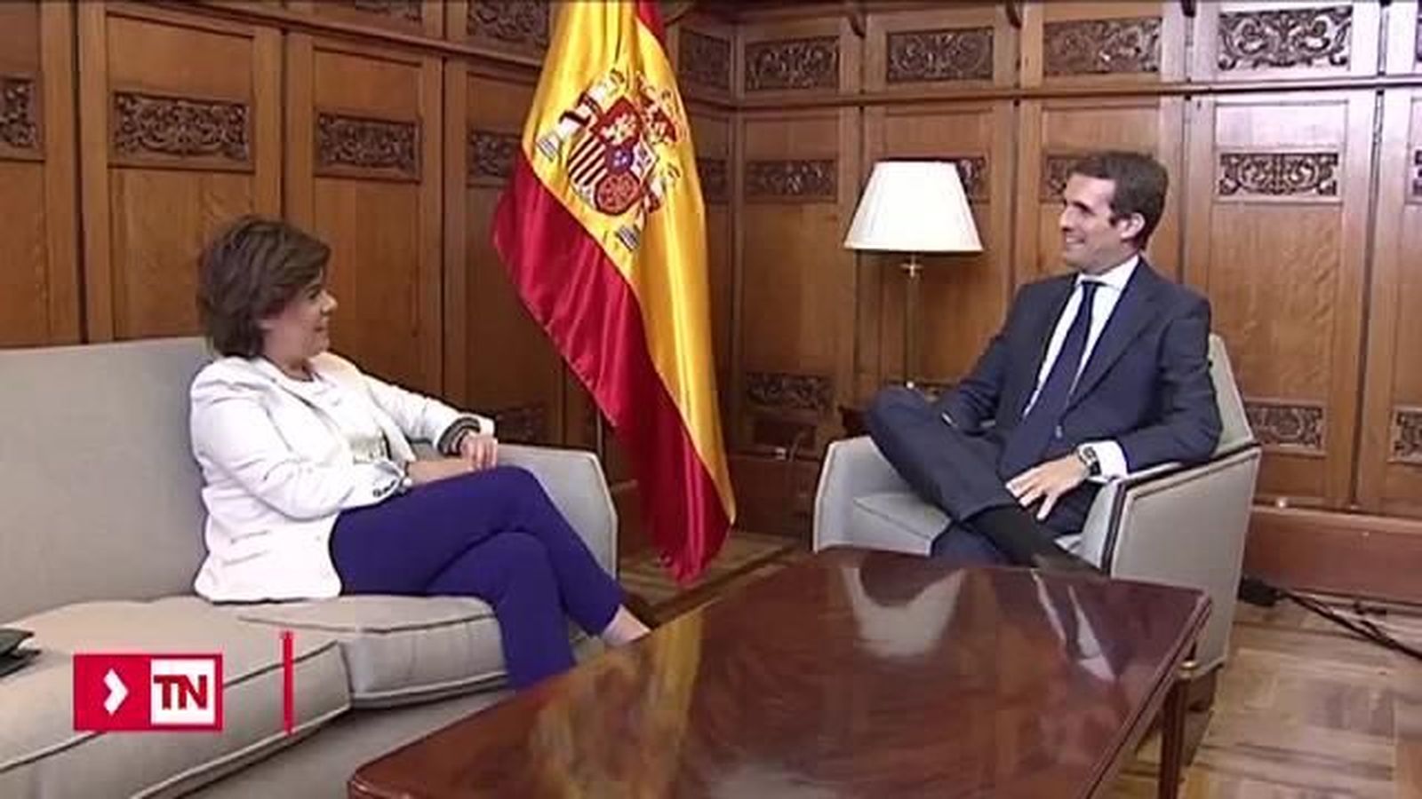 Sáenz de Santamaría deja la política