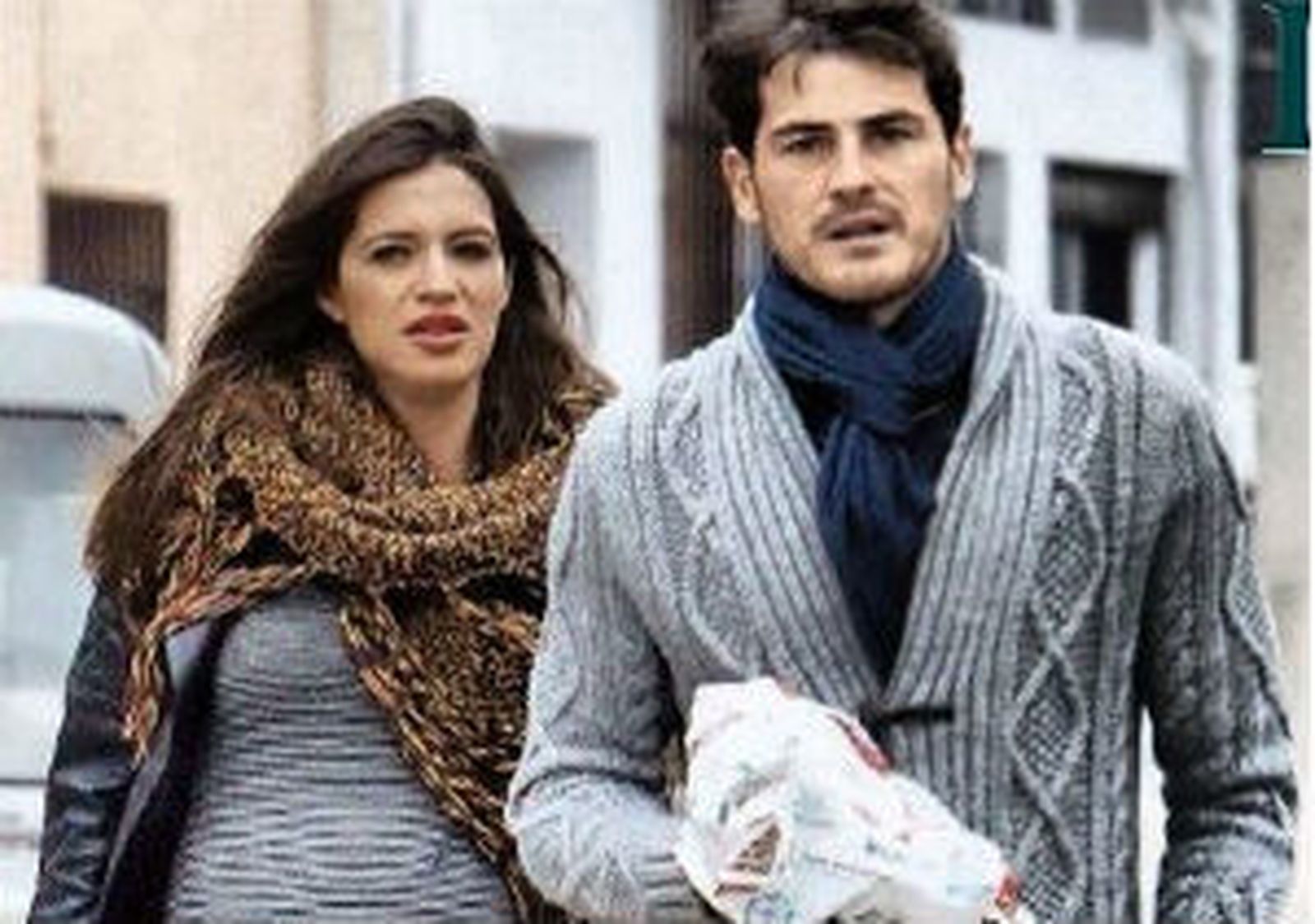 Casillas y Sara Carbonero