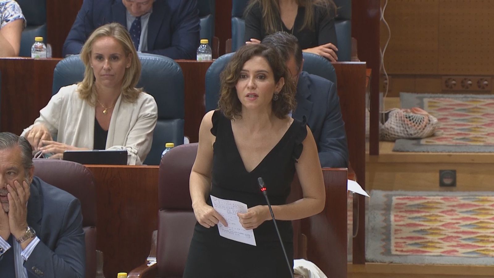 La presidenta regional, Isabel Díaz Ayuso