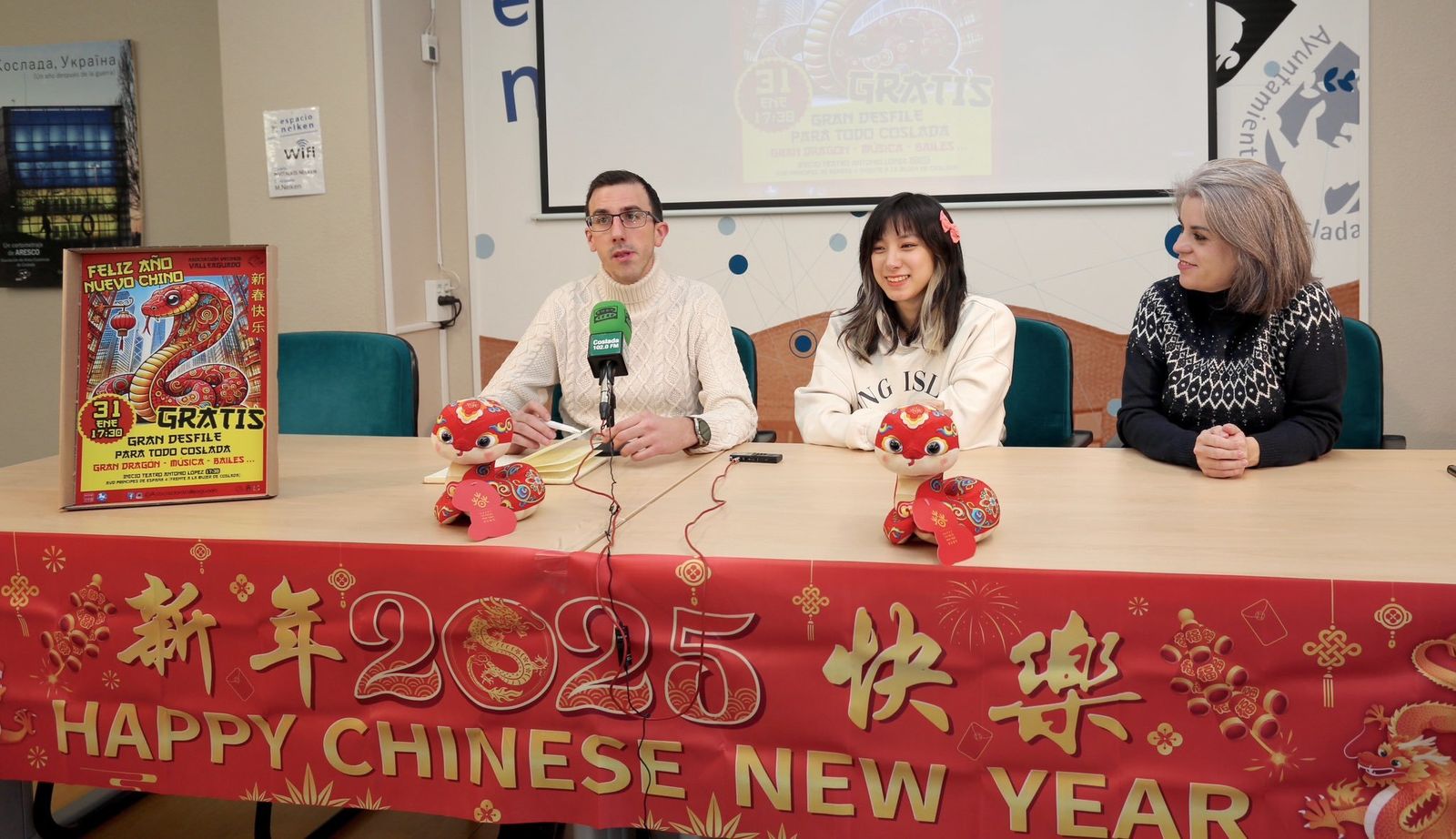 Presentación de las actividades del Nuevo Año Chino en Coslada