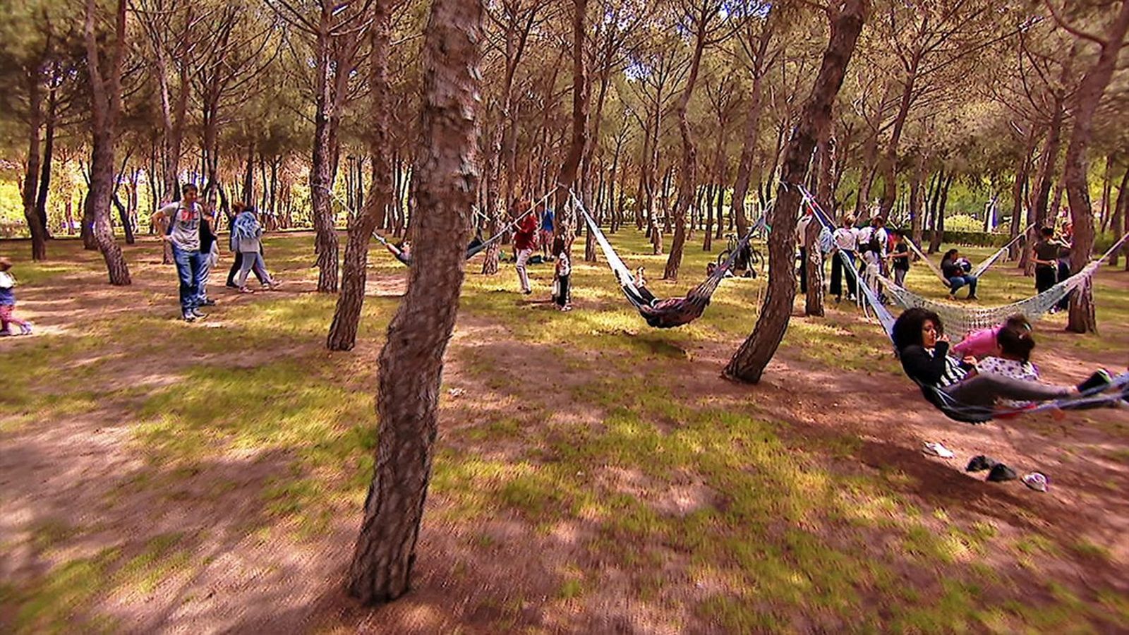 Parque en la localidad de Móstoles