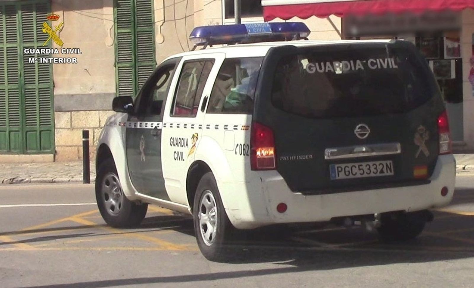 coche Guardia Civil