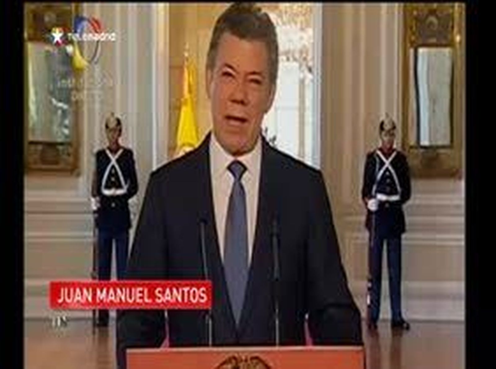 Santos anuncia el inicio del proceso de paz tras establecer la hoja de ruta con las FARC