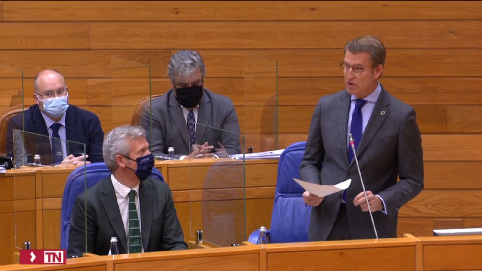 Feijóo dice adiós a Galicia