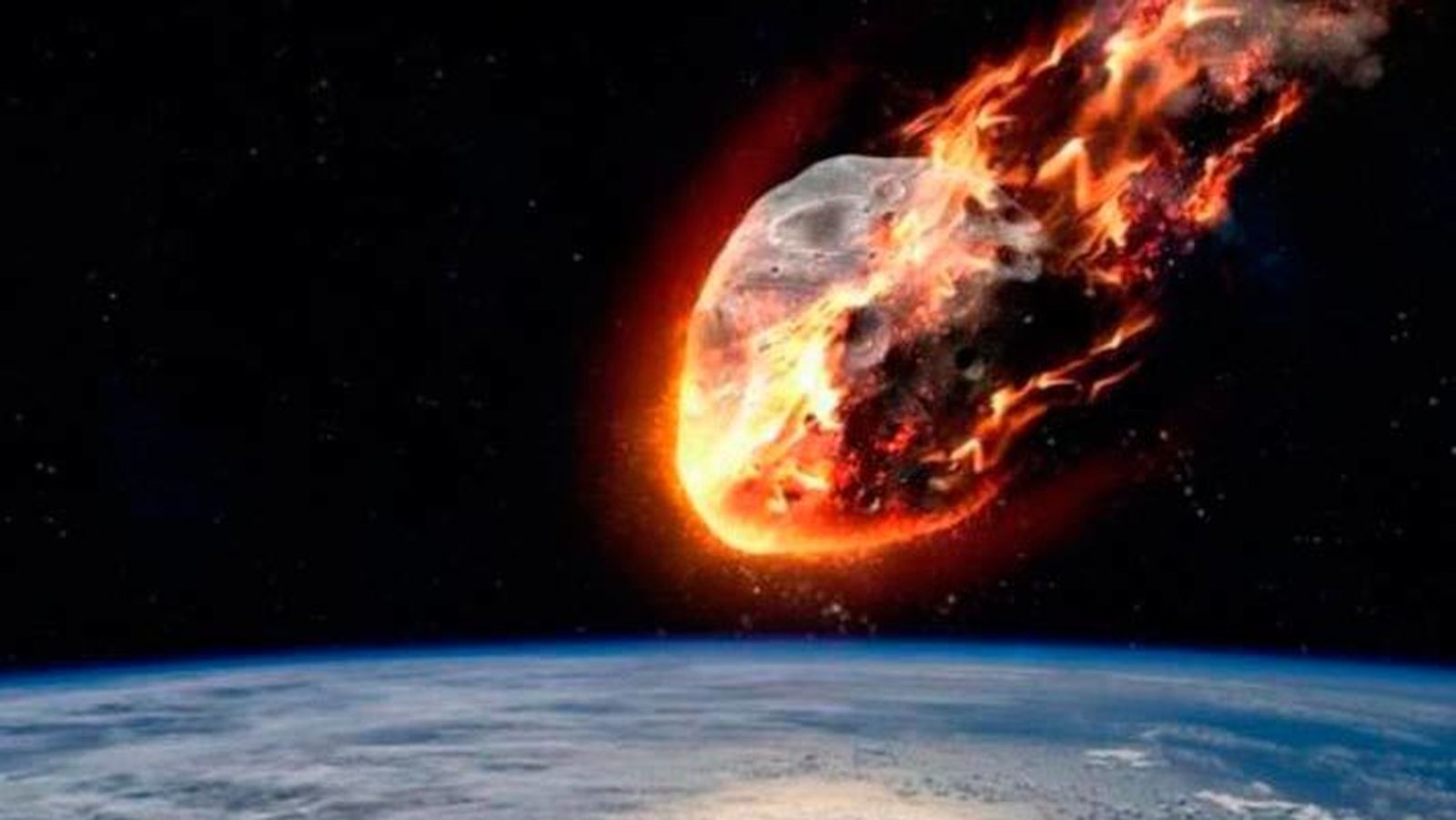Los fragmentos de asteroides fueron arrastrados por el viento mientras caían