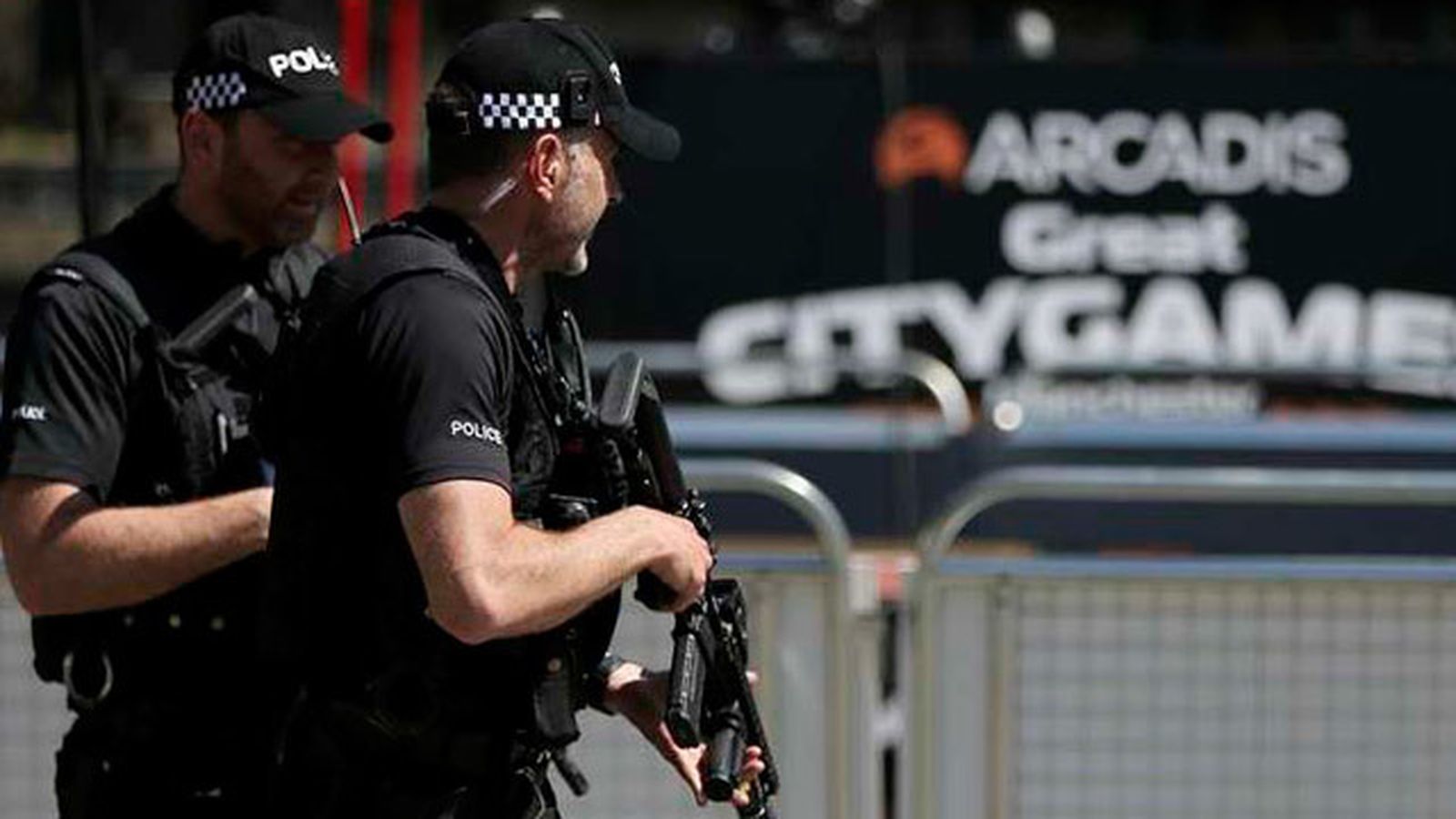 Policía británica