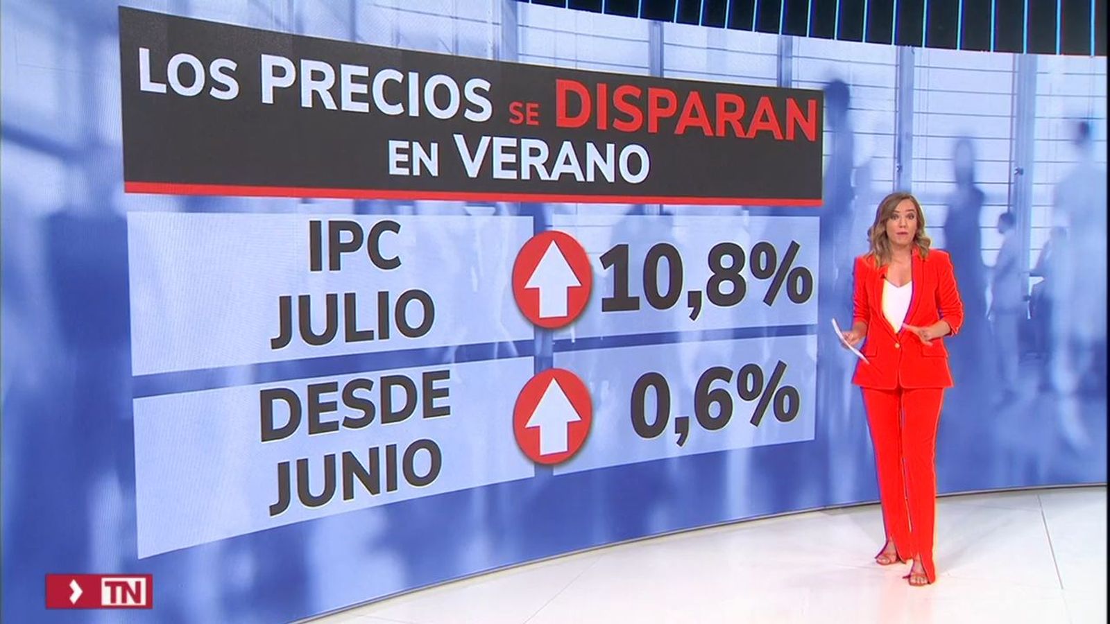 El INE confirma la subida de precios de julio