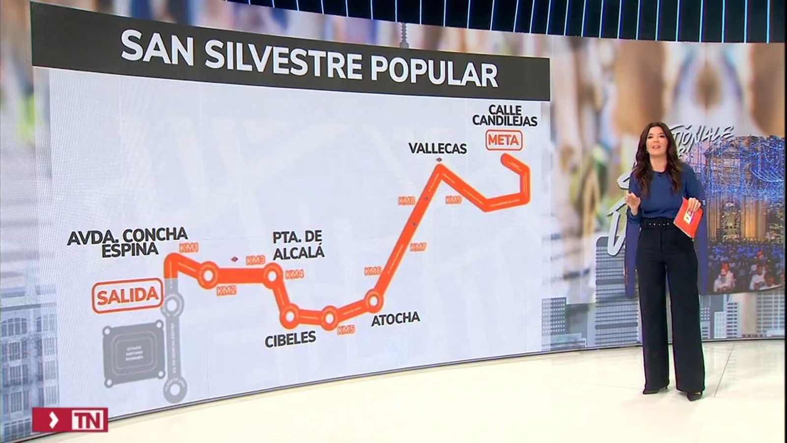 Dispositivo especial en Madrid para la San Silvestre Vallecana