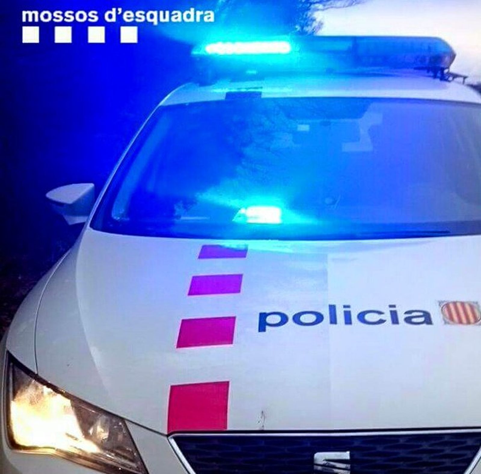 Coche de los Mossos d´Esquadra